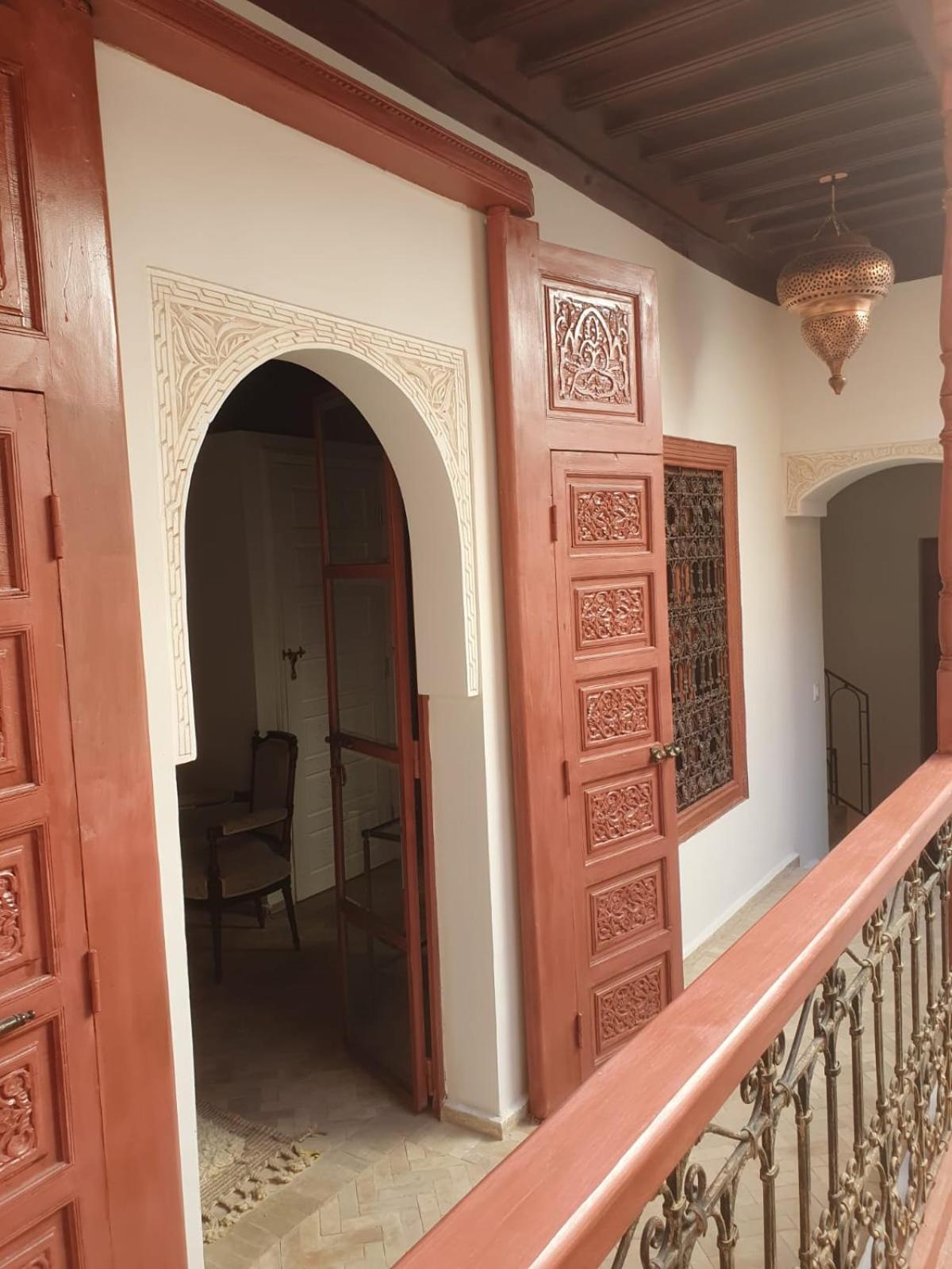 Le Singe Rose Hotell Marrakesh Exteriör bild